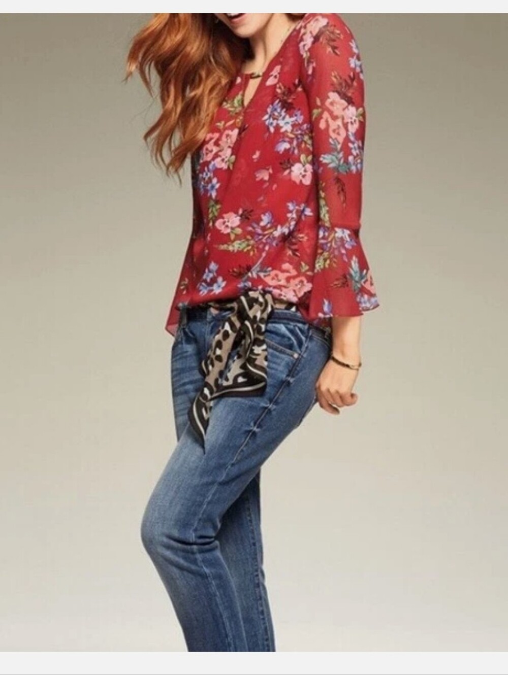 ✨️CAbi Devoted Blouse sz S